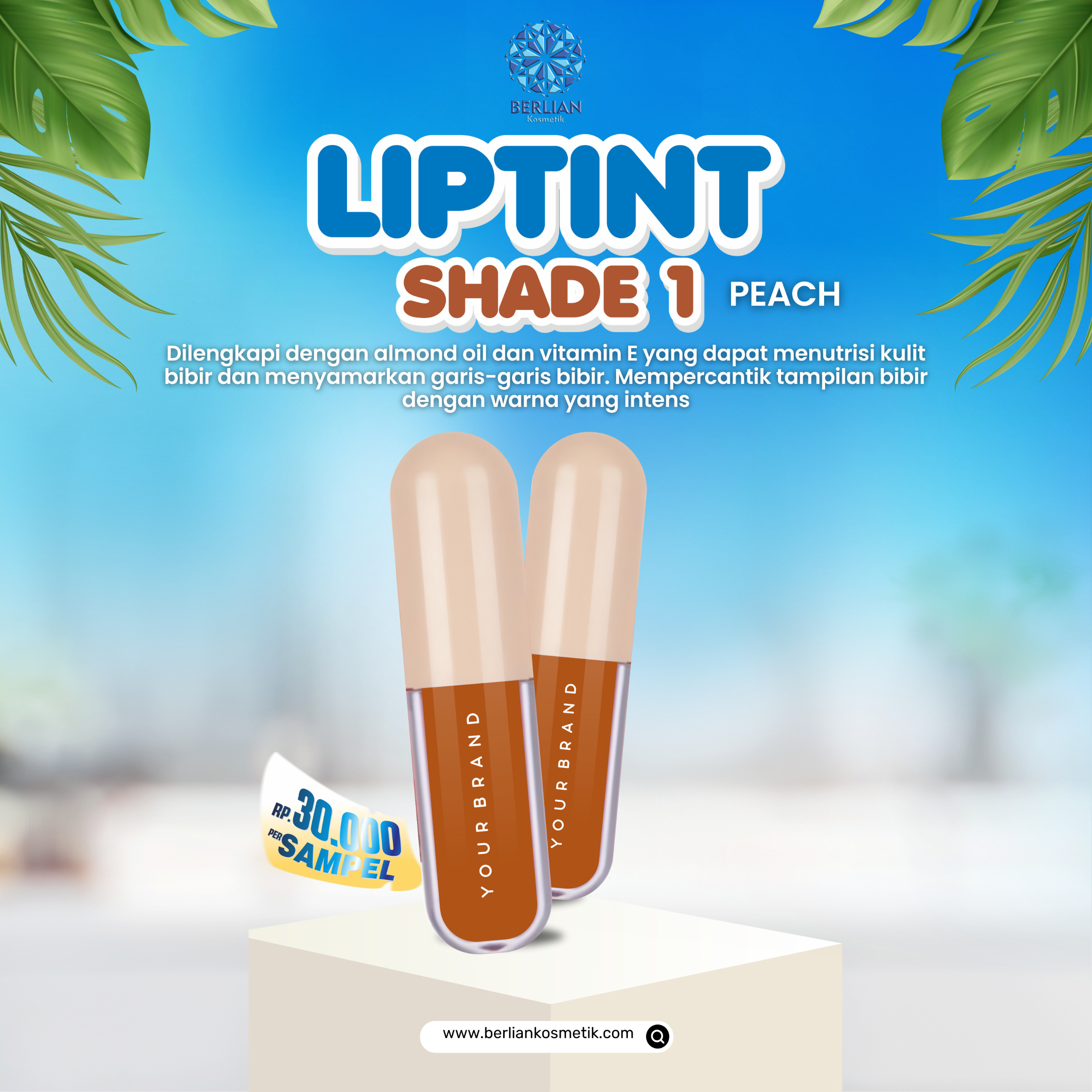 Liptint Shade 1 (Peach)